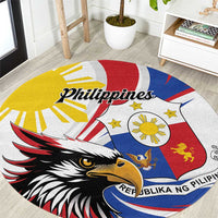 Philippines Eagle Round Carpet Republika ng Pilipinas