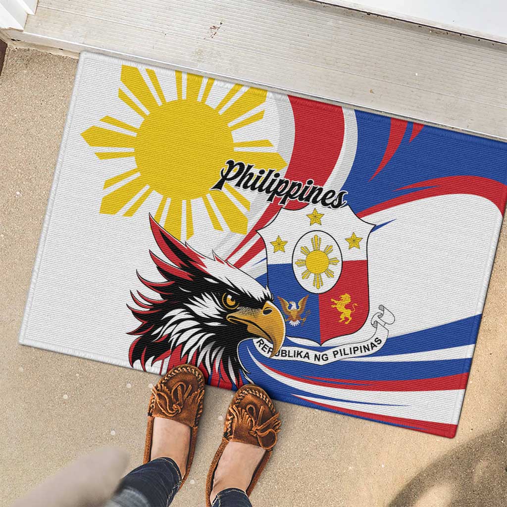 Philippines Eagle Rubber Doormat Republika ng Pilipinas