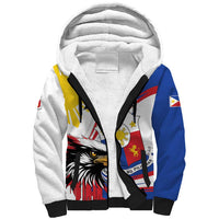 Personalized Philippines Eagle Sherpa Hoodie Republika ng Pilipinas