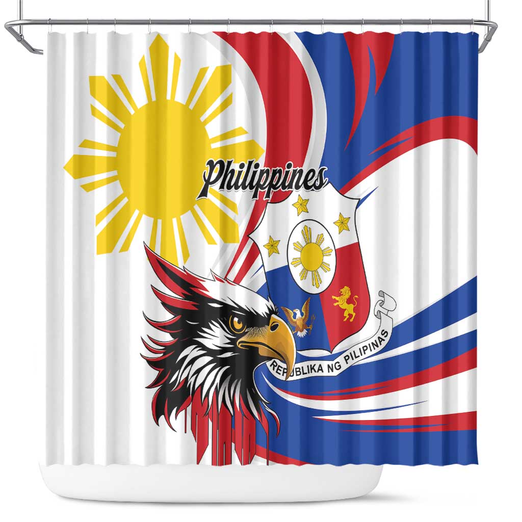 Philippines Eagle Shower Curtain Republika ng Pilipinas
