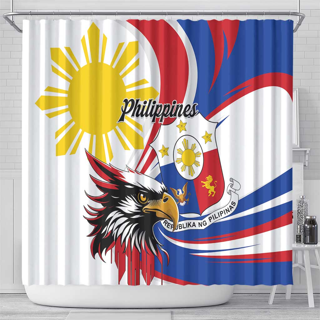 Philippines Eagle Shower Curtain Republika ng Pilipinas