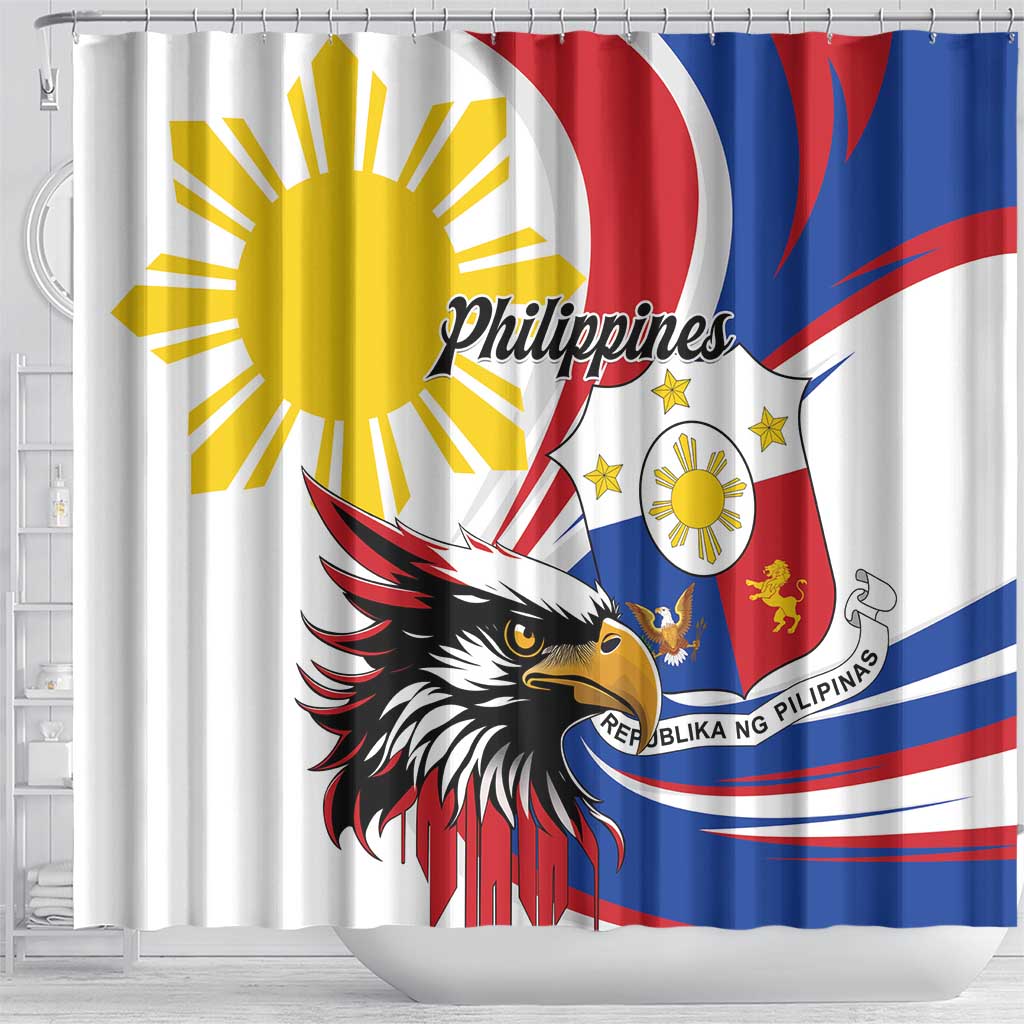 Philippines Eagle Shower Curtain Republika ng Pilipinas