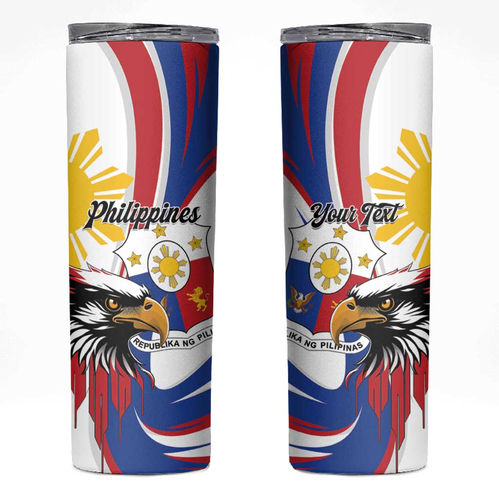 Personalized Philippines Eagle Skinny Tumbler Republika ng Pilipinas