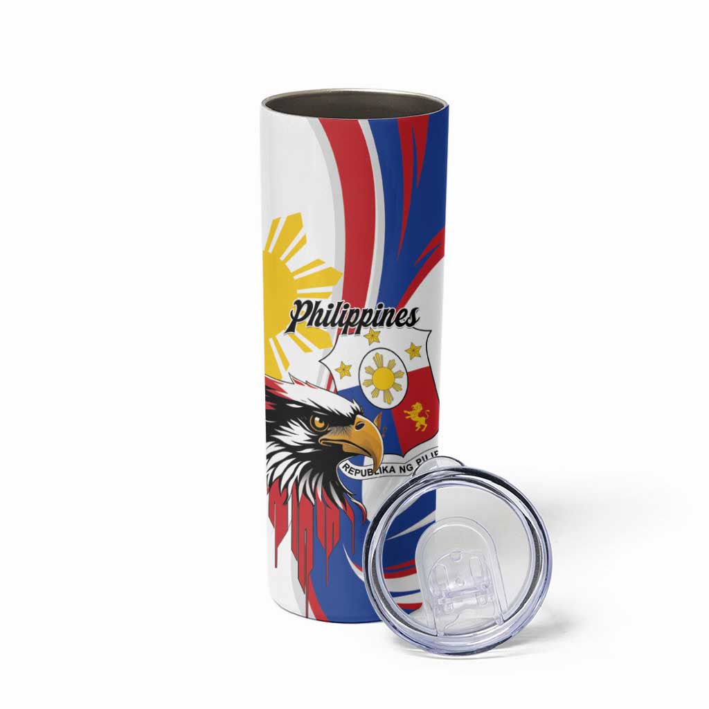 Personalized Philippines Eagle Skinny Tumbler Republika ng Pilipinas