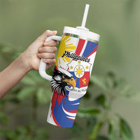 Personalized Philippines Eagle Tumbler With Handle Republika ng Pilipinas
