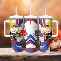 Personalized Philippines Eagle Tumbler With Handle Republika ng Pilipinas