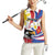 Personalized Philippines Eagle Women Sleeveless Polo Shirt Republika ng Pilipinas