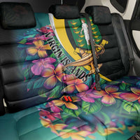 British Virgin Islands Tropical Back Car Seat Cover Curve Style