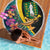 British Virgin Islands Tropical Beach Blanket Curve Style