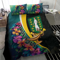 British Virgin Islands Tropical Bedding Set Curve Style