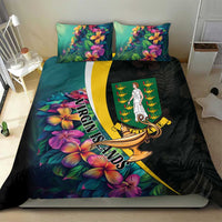 British Virgin Islands Tropical Bedding Set Curve Style