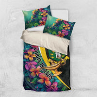 British Virgin Islands Tropical Bedding Set Curve Style