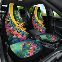 British Virgin Islands Tropical Car Seat Cover Curve Style