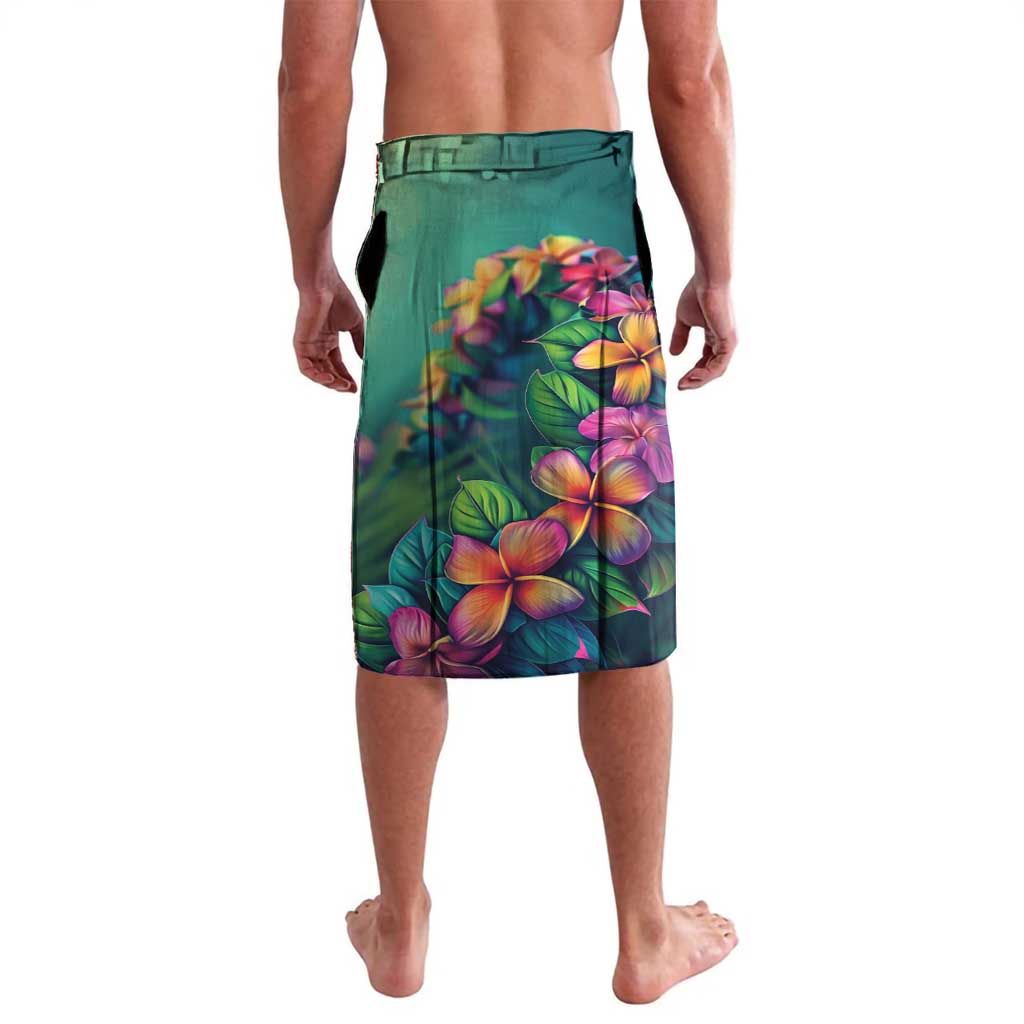 Personalised British Virgin Islands Tropical Lavalava Curve Style