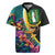 Personalised British Virgin Islands Tropical Rugby Jersey Curve Style