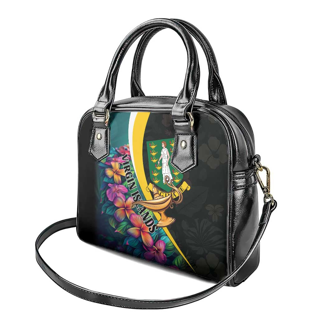 British Virgin Islands Tropical Shoulder Handbag Curve Style