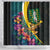 British Virgin Islands Tropical Shower Curtain Curve Style