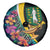 British Virgin Islands Tropical Spare Tire Cover Curve Style