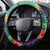 British Virgin Islands Tropical Steering Wheel Cover Curve Style
