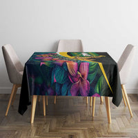 British Virgin Islands Tropical Tablecloth Curve Style