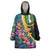 Personalised British Virgin Islands Tropical Wearable Blanket Hoodie Curve Style