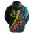 Personalised British Virgin Islands Tropical Zip Hoodie Curve Style