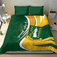 British Virgin Islands Bedding Set Vigilate Flag Color