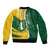 Personalised British Virgin Islands Bomber Jacket Vigilate Flag Color