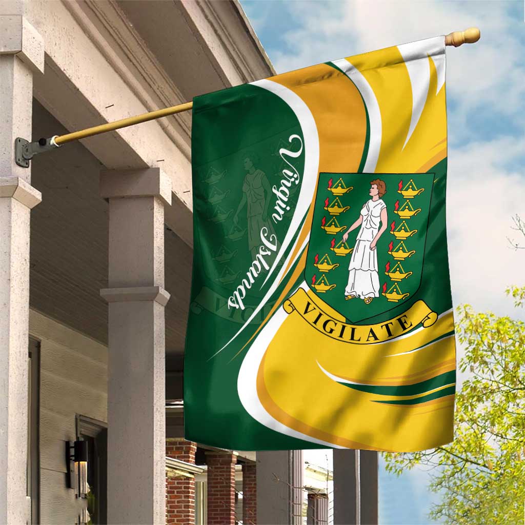 British Virgin Islands Garden Flag Vigilate Flag Color