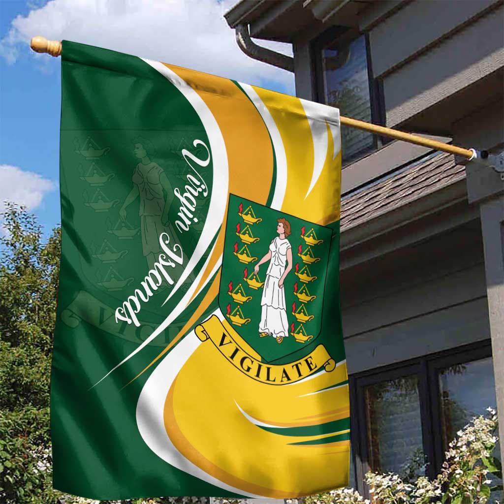 British Virgin Islands Garden Flag Vigilate Flag Color