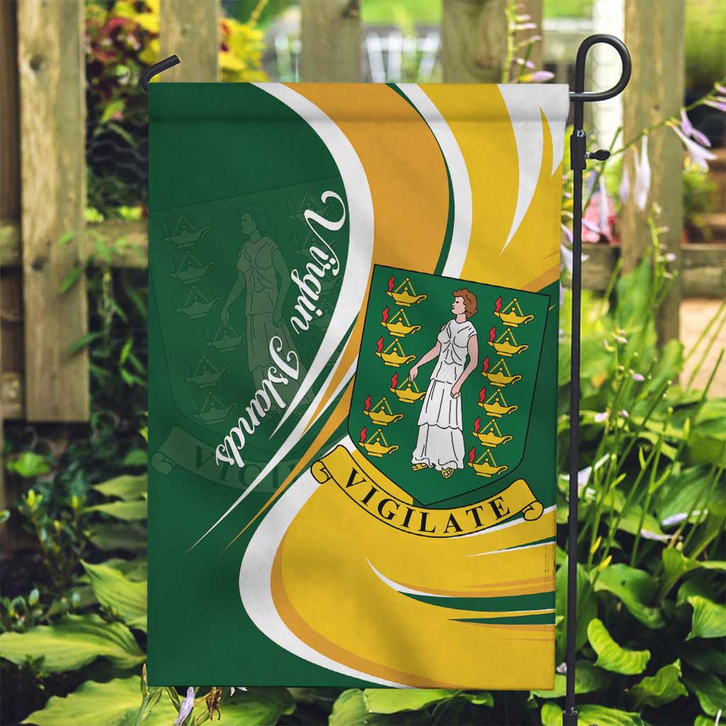 British Virgin Islands Garden Flag Vigilate Flag Color
