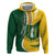 Personalised British Virgin Islands Hoodie Vigilate Flag Color