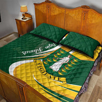 British Virgin Islands Quilt Bed Set Vigilate Flag Color