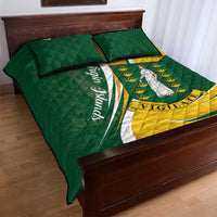 British Virgin Islands Quilt Bed Set Vigilate Flag Color