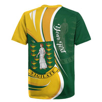 Personalised British Virgin Islands Rugby Jersey Vigilate Flag Color