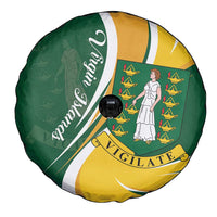 British Virgin Islands Spare Tire Cover Vigilate Flag Color