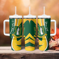 Personalised British Virgin Islands Tumbler With Handle Vigilate Flag Color