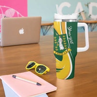 Personalised British Virgin Islands Tumbler With Handle Vigilate Flag Color