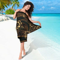 Indonesian Batik Pattern Vintage Brown Sarong