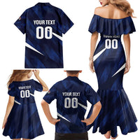Custom Hong Kong Rugby Family Matching Mermaid Dress and Hawaiian Shirt Dragons Go Champions