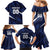 Custom Hong Kong Rugby Family Matching Mermaid Dress and Hawaiian Shirt Dragons Go Champions