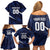 Custom Hong Kong Rugby Family Matching Off Shoulder Short Dress and Hawaiian Shirt Dragons Go Champions