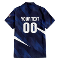 Custom Hong Kong Rugby Family Matching Puletasi and Hawaiian Shirt Dragons Go Champions