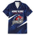 Custom Hong Kong Rugby Family Matching Short Sleeve Bodycon Dress and Hawaiian Shirt Dragons Go Champions
