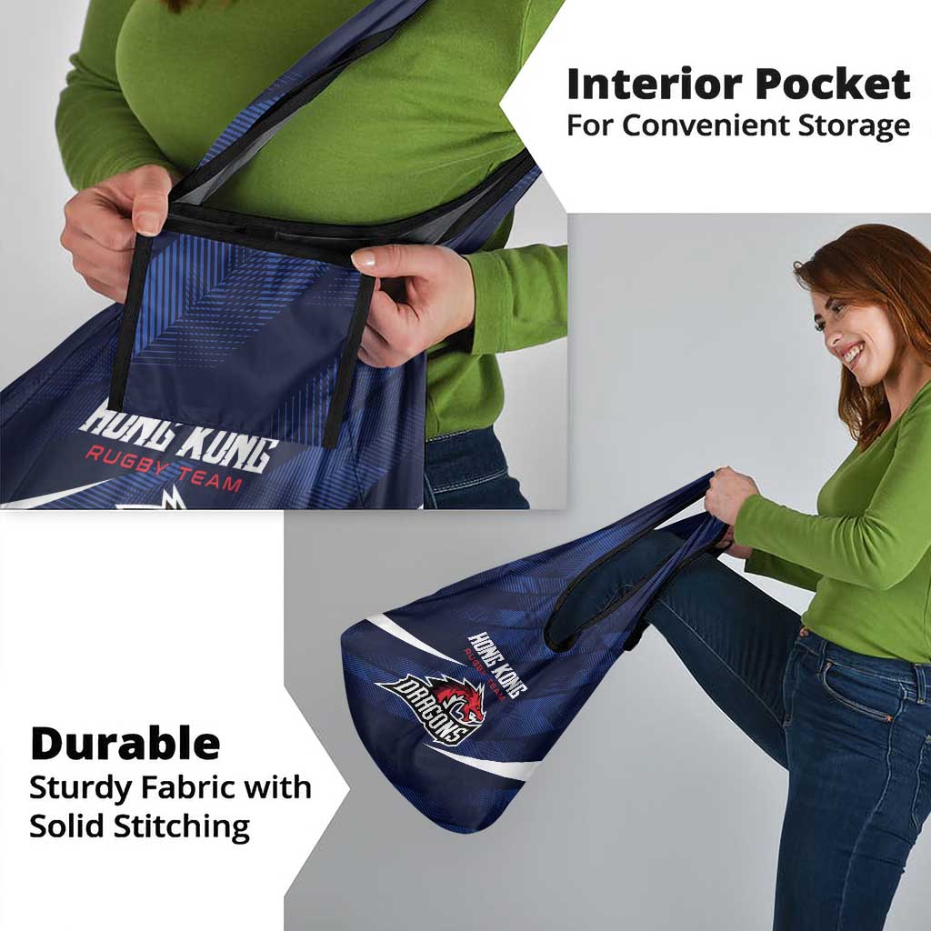 Hong Kong Rugby Grocery Bag Dragons Go Champions