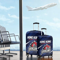 Hong Kong Rugby Luggage Cover Dragons Go Champions