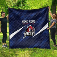 Hong Kong Rugby Quilt Dragons Go Champions