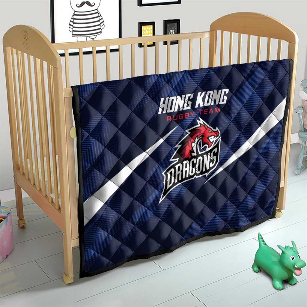 Hong Kong Rugby Quilt Dragons Go Champions