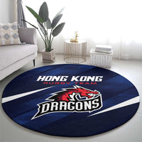 Hong Kong Rugby Round Carpet Dragons Go Champions