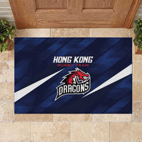 Hong Kong Rugby Rubber Doormat Dragons Go Champions